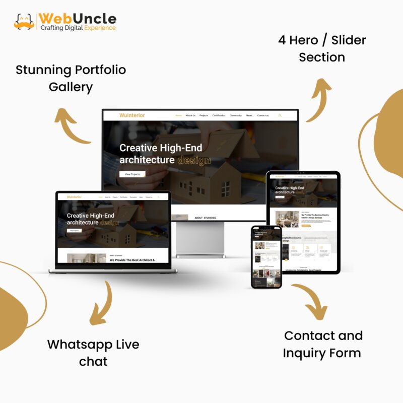 Buy a Pre-Built Website for Your Interior - Image 2