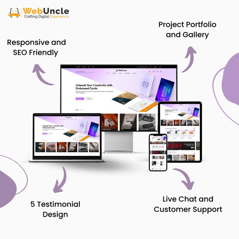 Ready Made Website for Printing Business - Image 2